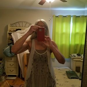 Black label taupe camisole